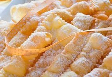Frappe italianas de carnaval