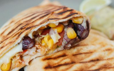 Quesadillas de pollo con chorizo